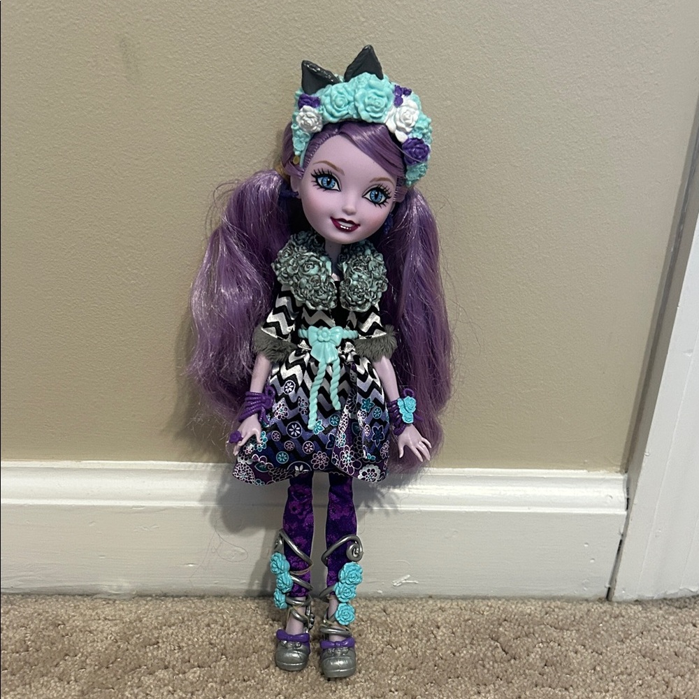 Ever After High Spring Unsprung Kitty Cheshire Doll